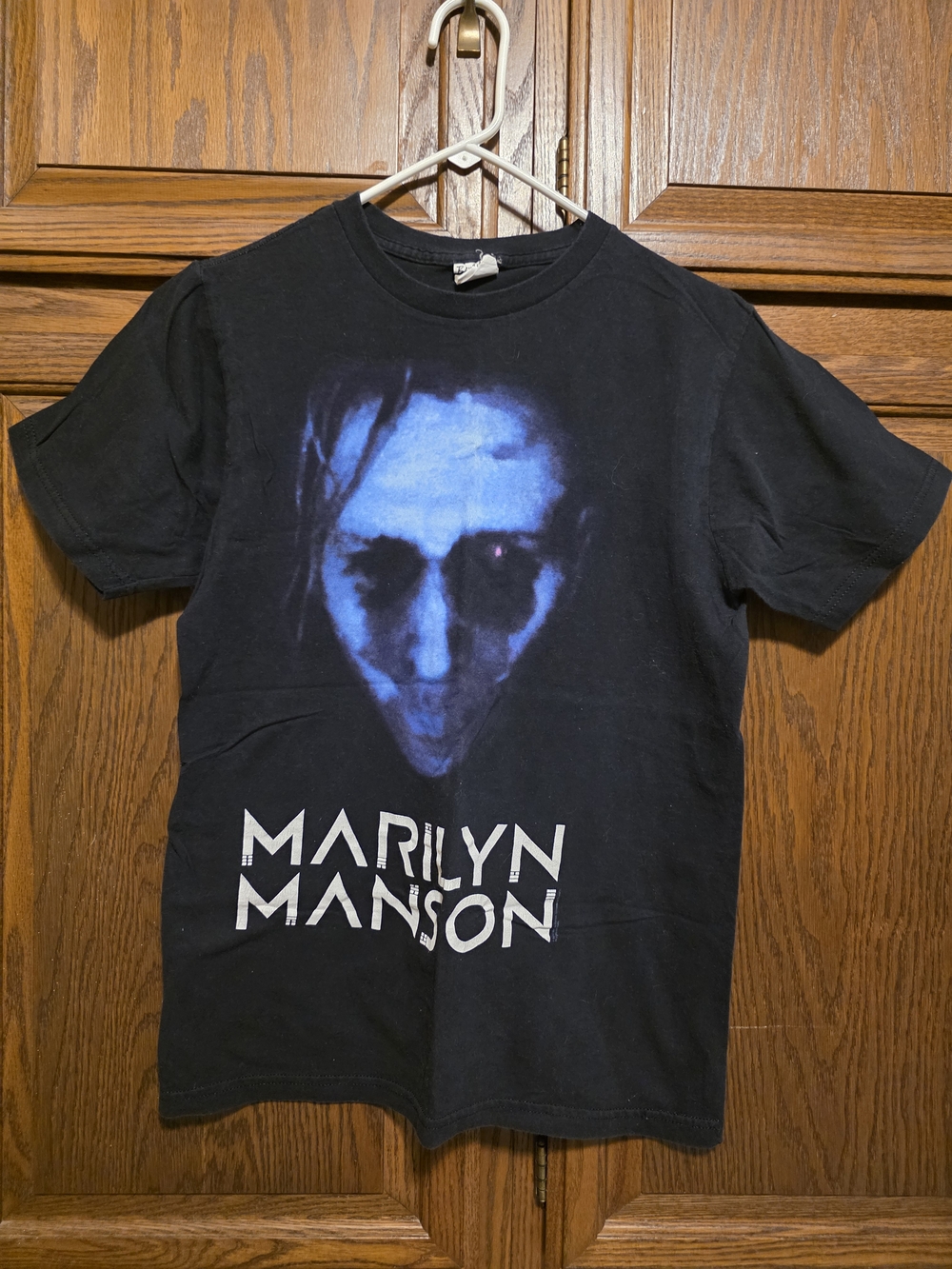 Marilyn Manson Black Short Sleeve Band Tee